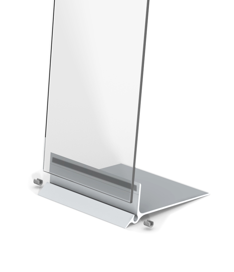 Bodenaufsteller presstissimo wing pixquick