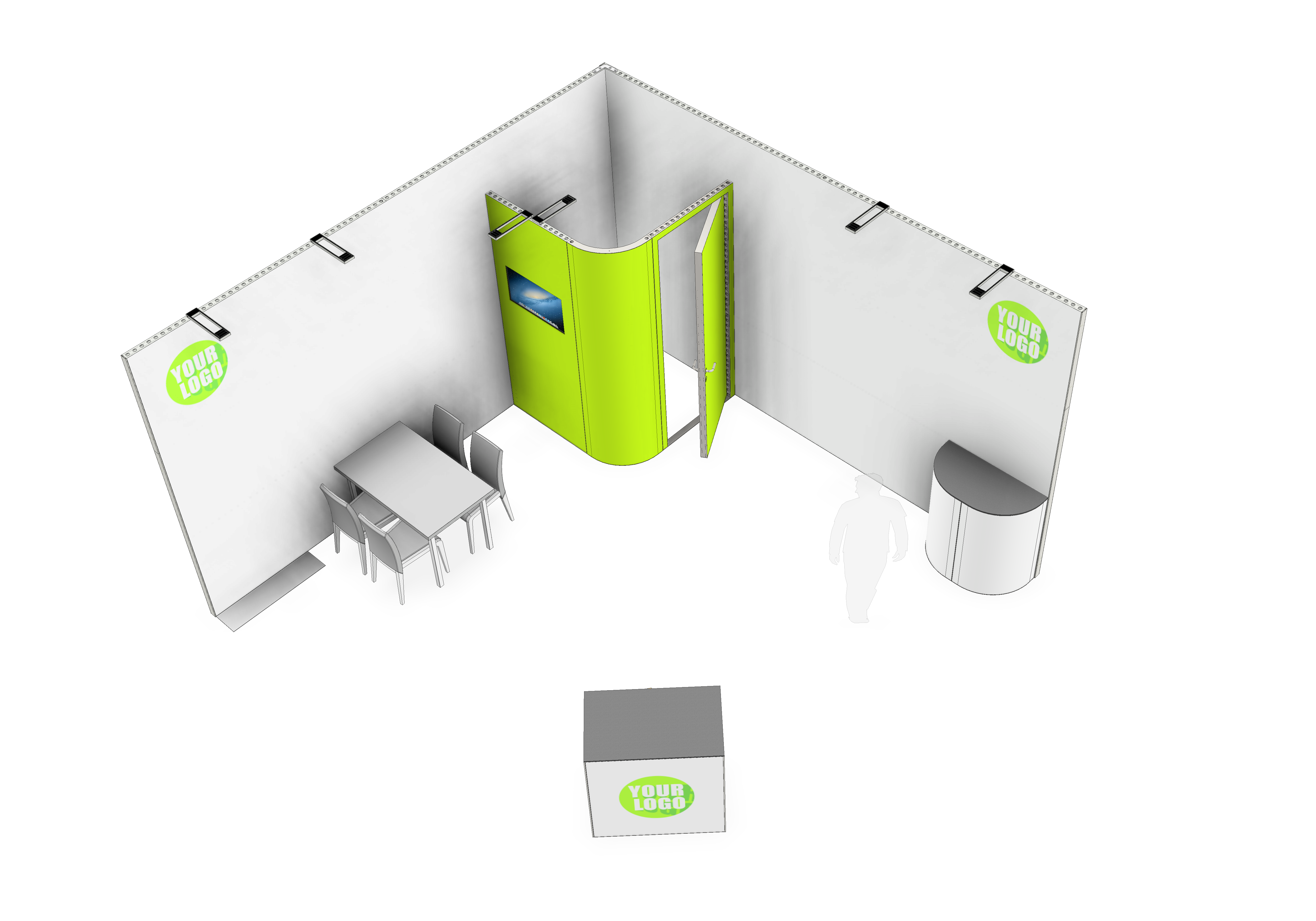 Messestand beMatrix Extra Pack | Erweiterungspaket 1