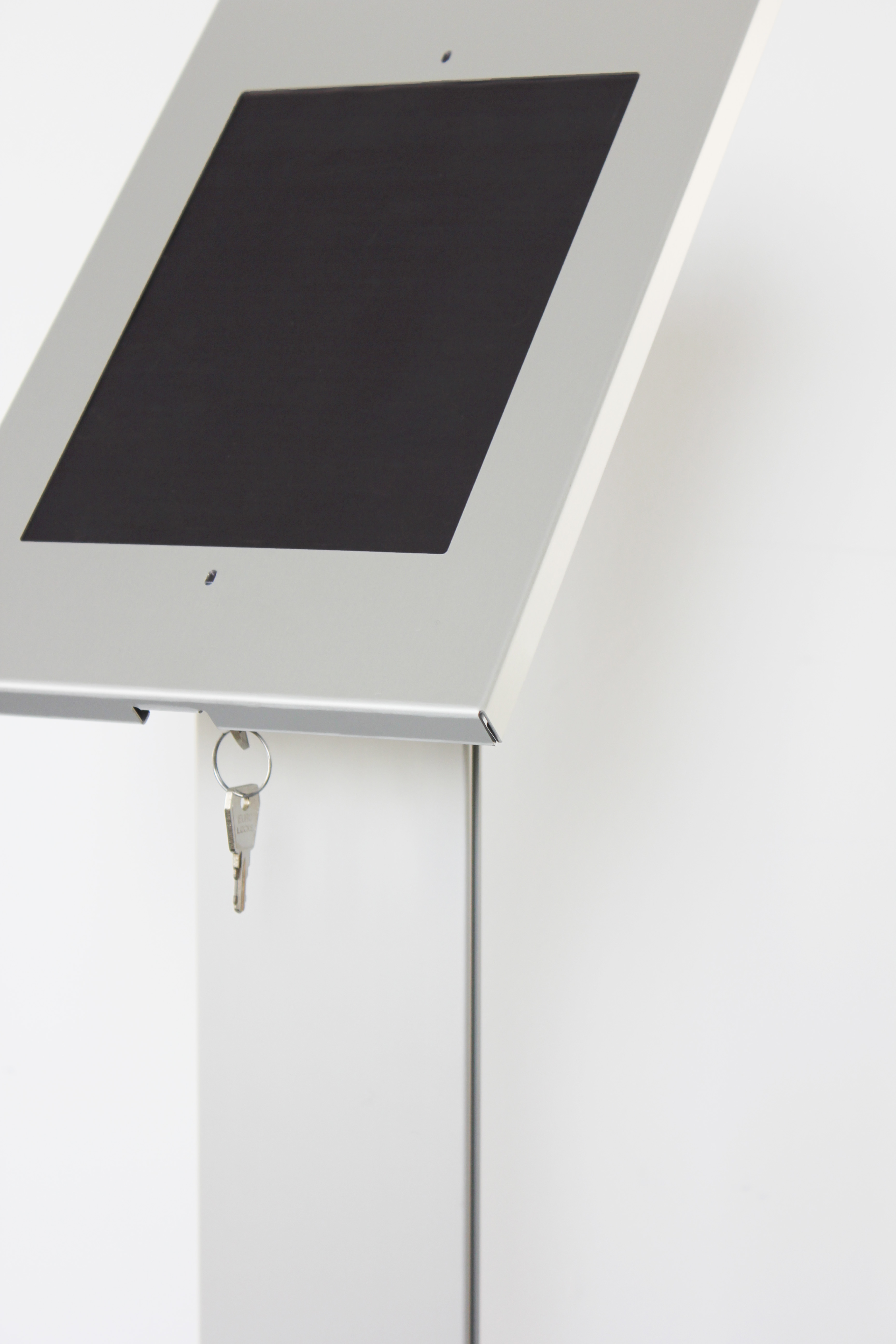 Bodenaufsteller iPad padline silber