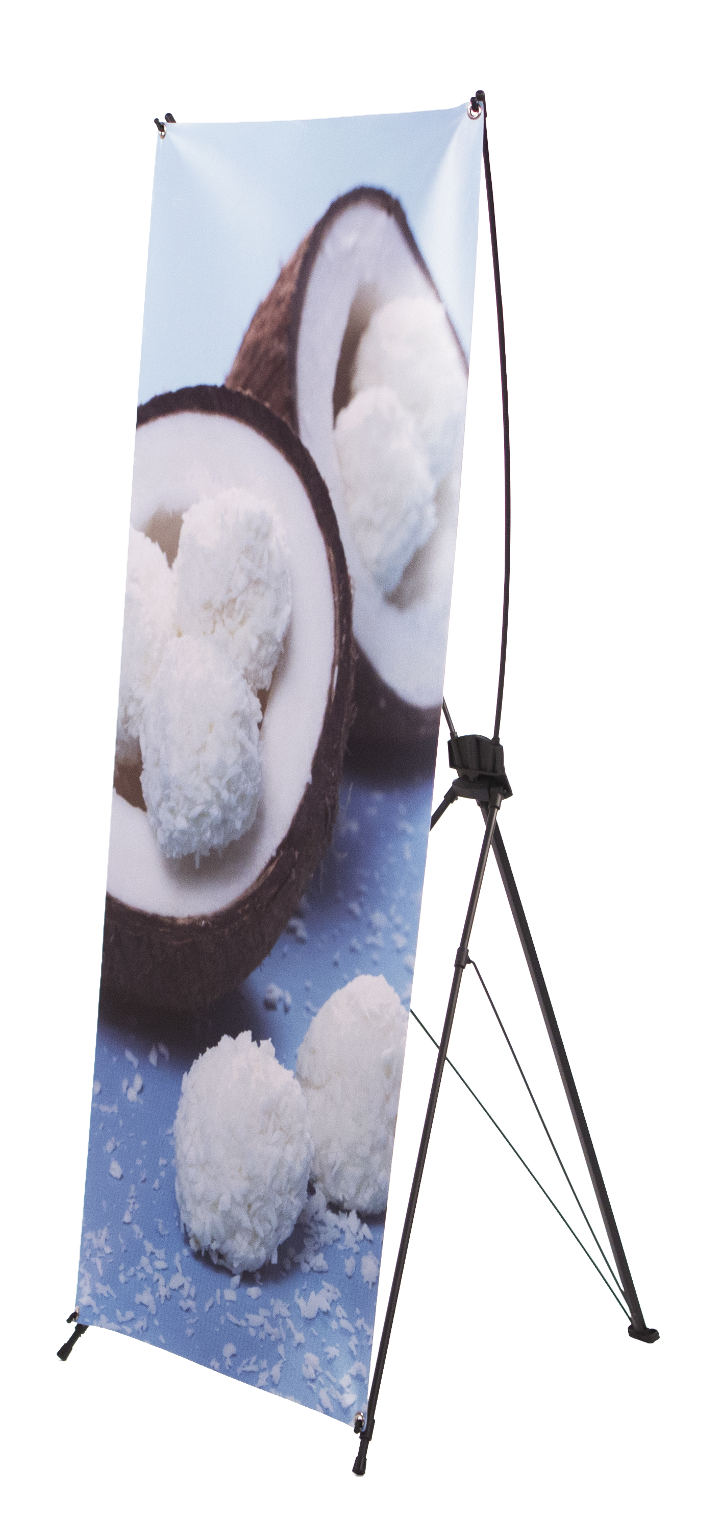 Bannerdisplay X-Form Budget mobil II