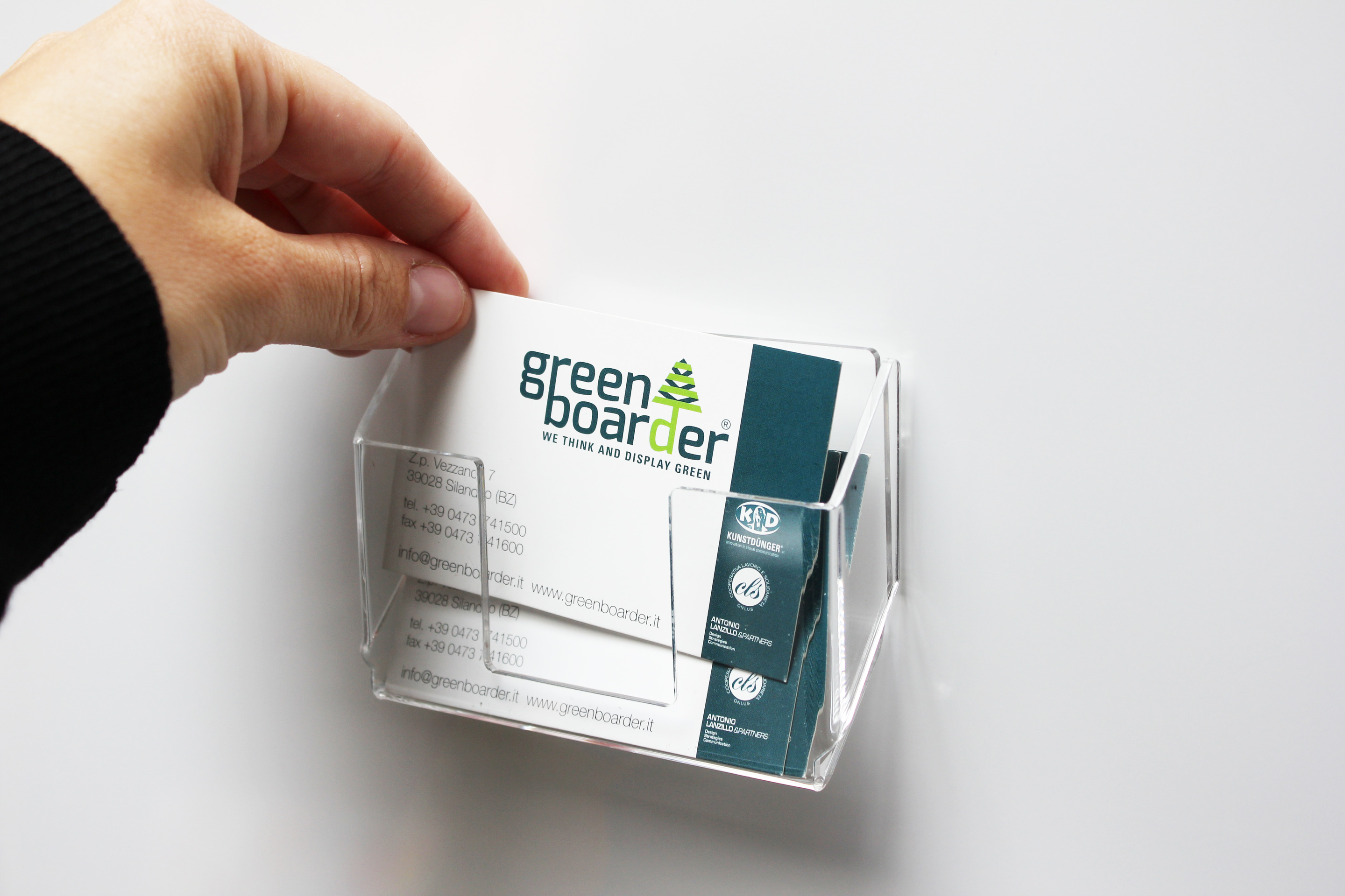 Prospekthalter Wand magnetisch I