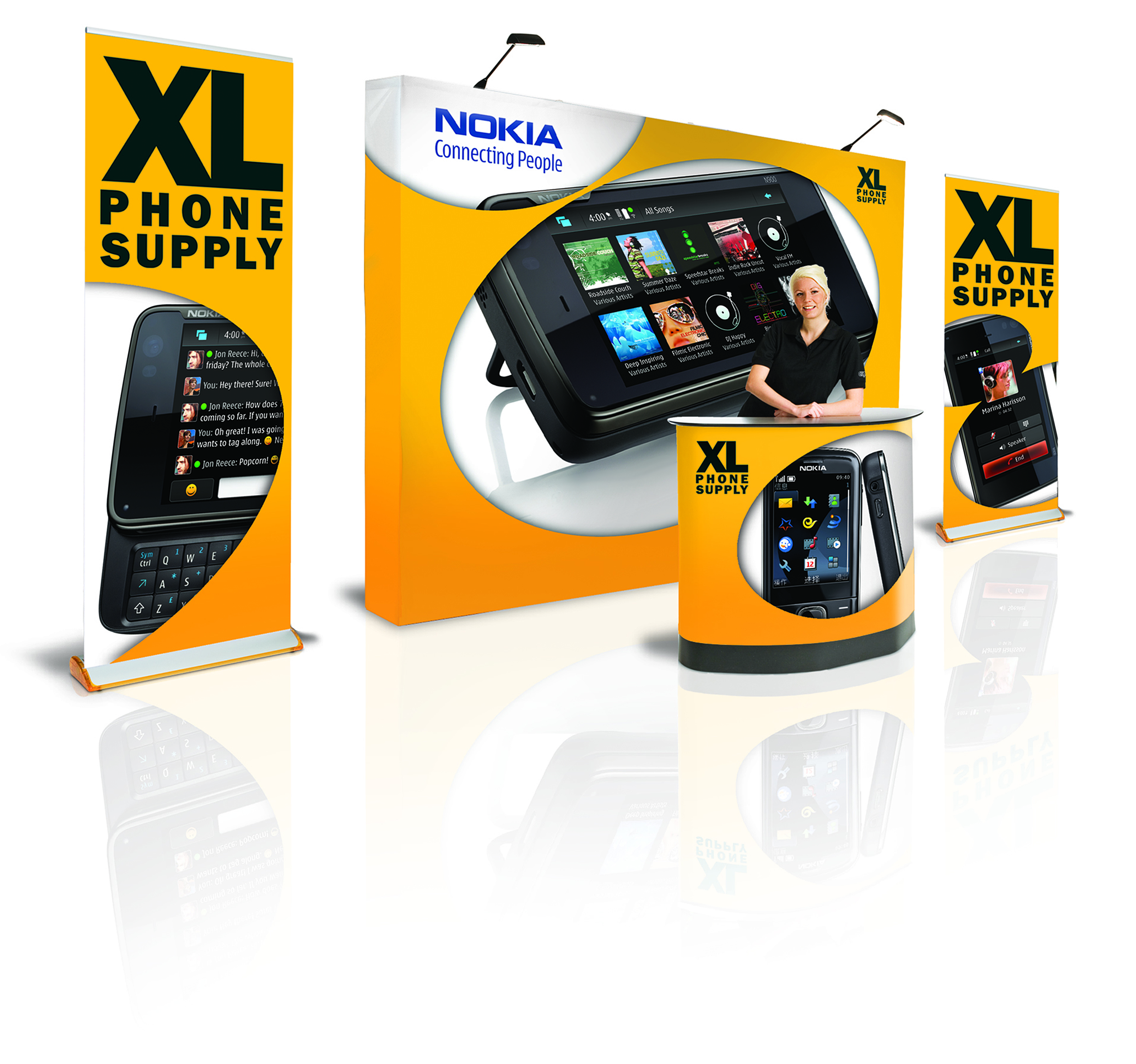 RollUp Display mobil Expand QuickScreen 3