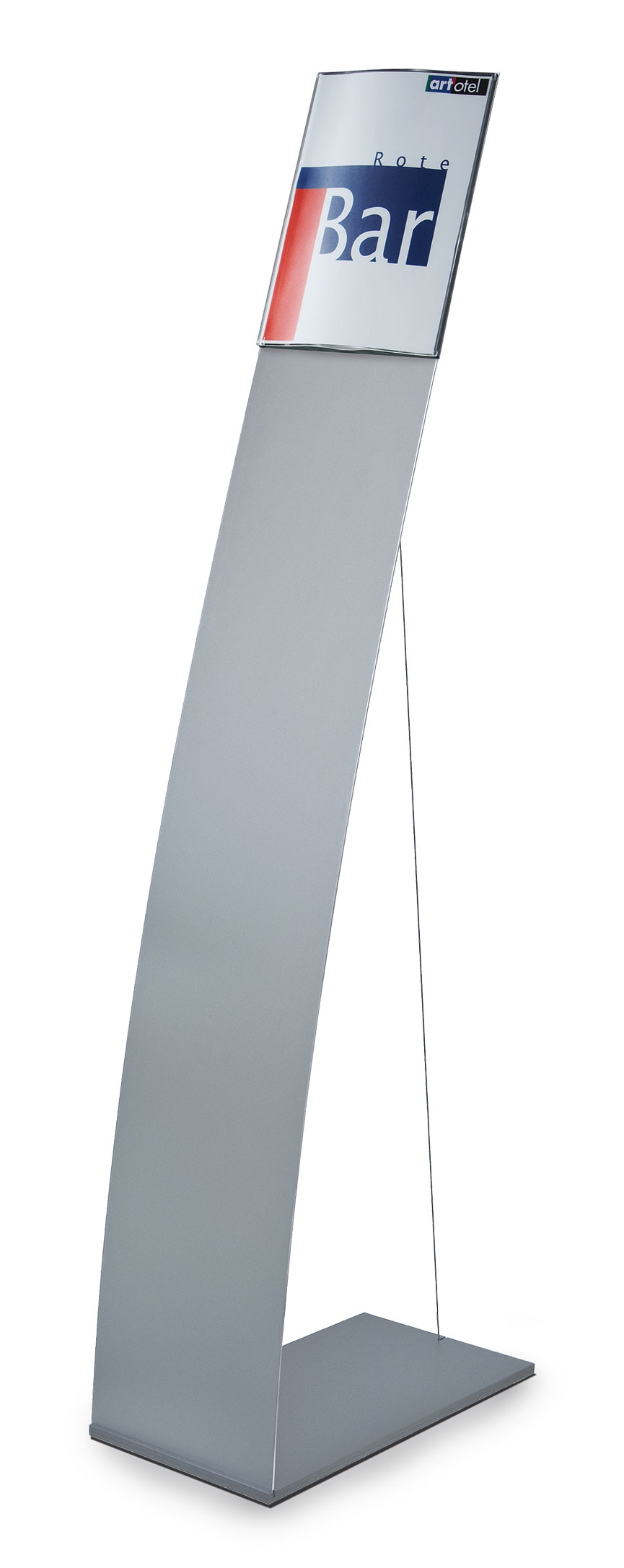 Bodenaufsteller OCEAN mit Spannseil | modular
