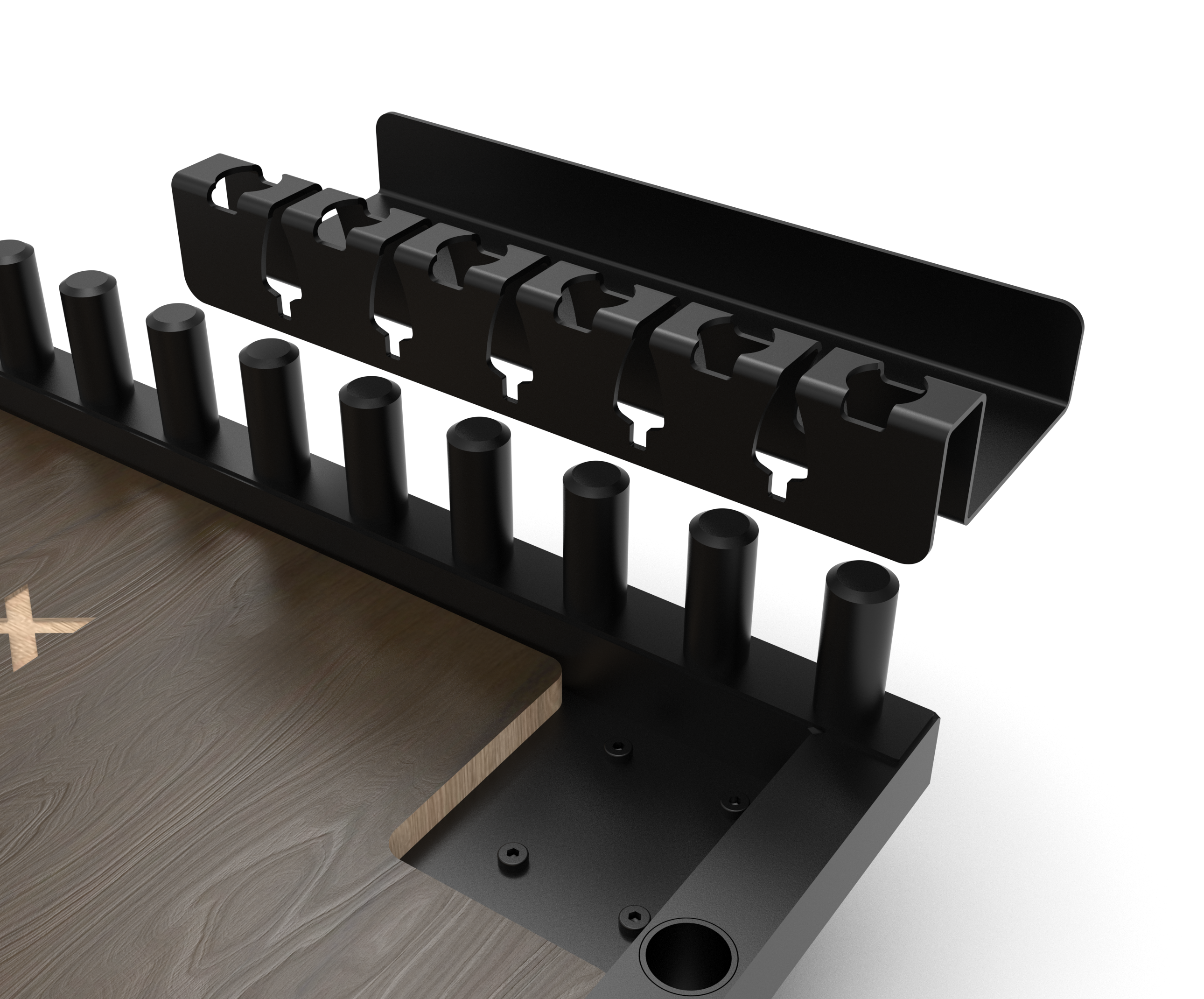 Zusatzset Grundplatten für Transportwagen beMatrix Trolley III
