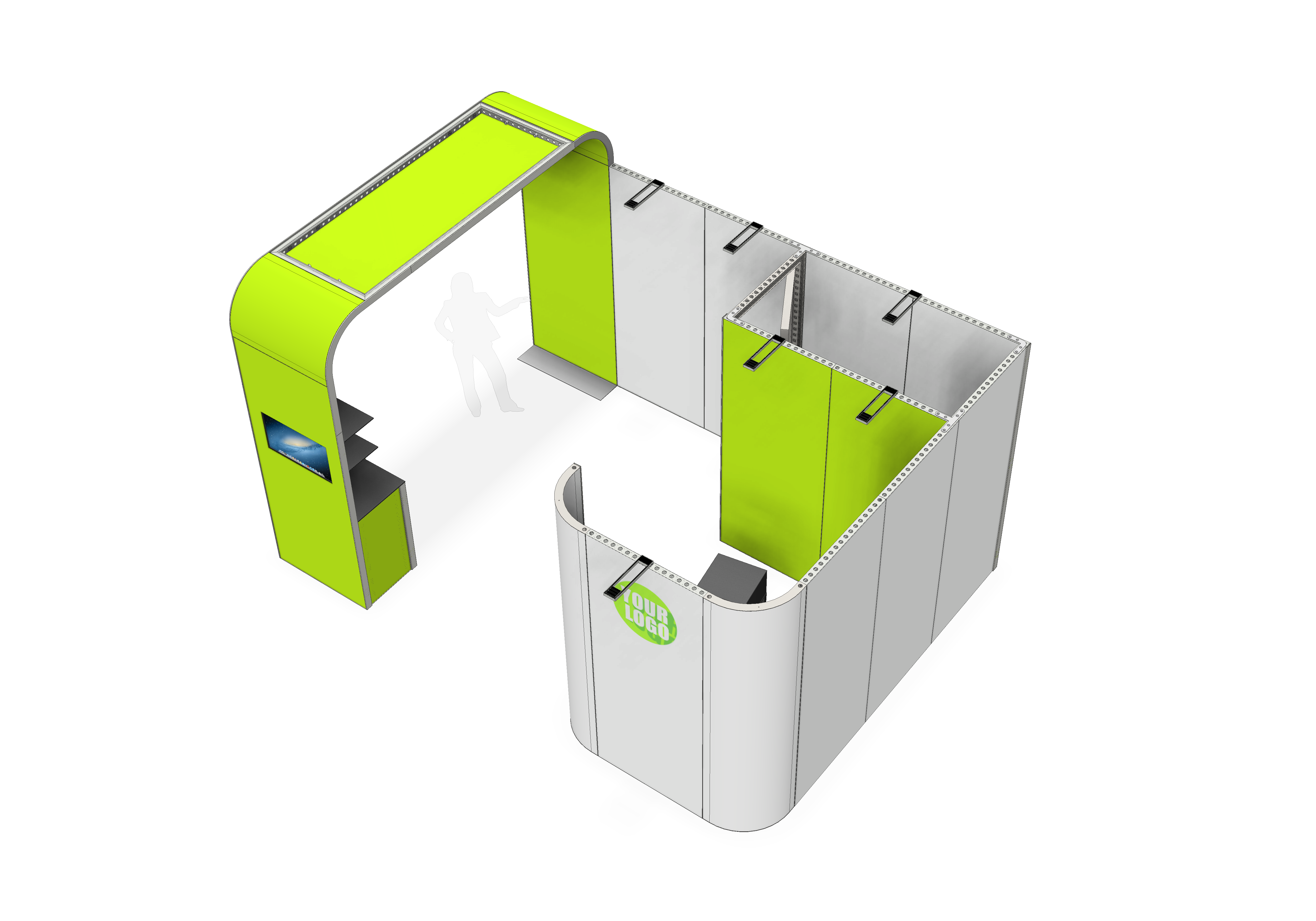 Messestand beMatrix Extra Pack | Erweiterungspaket 1