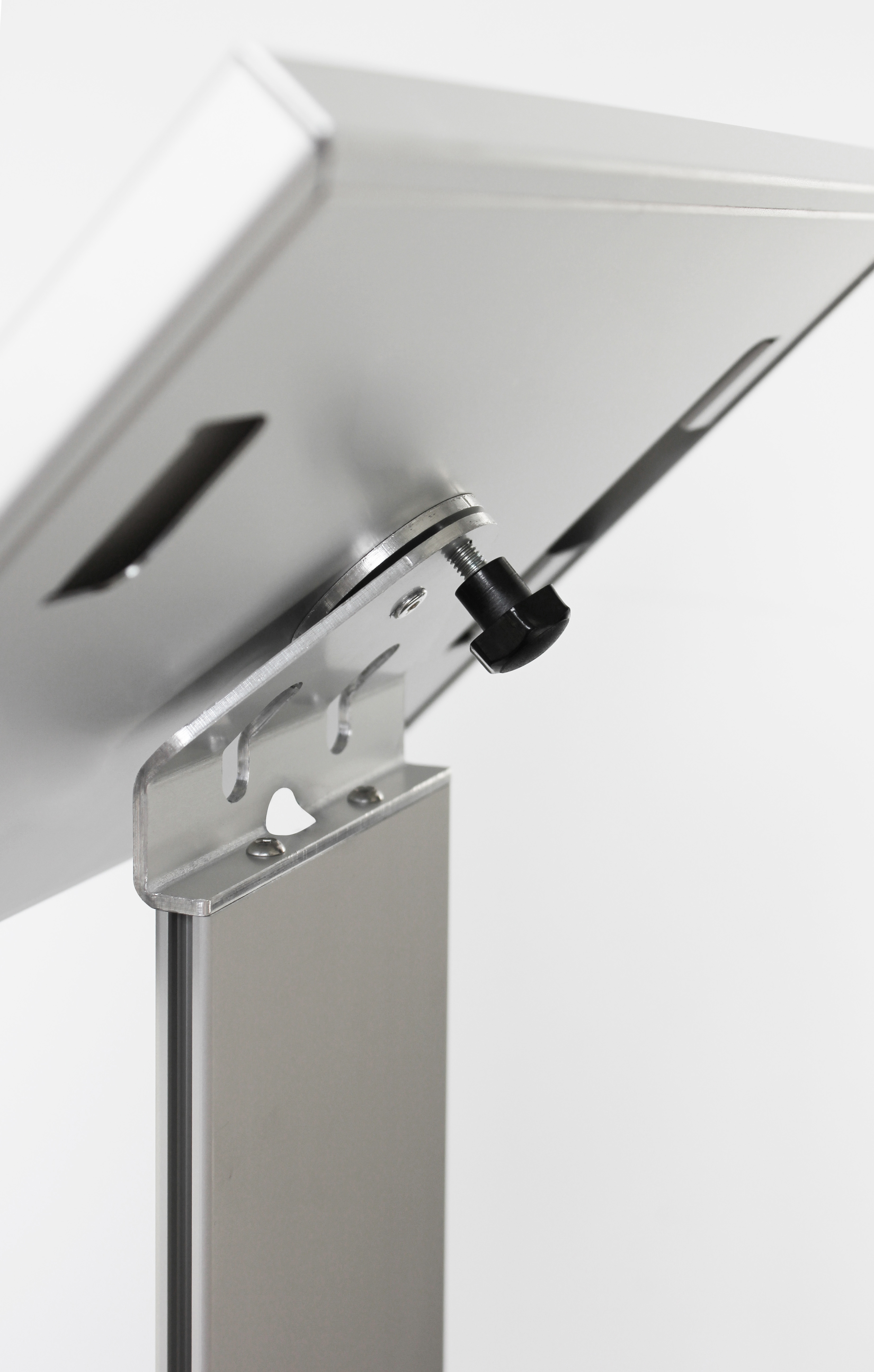 Bodenaufsteller iPad padline silber