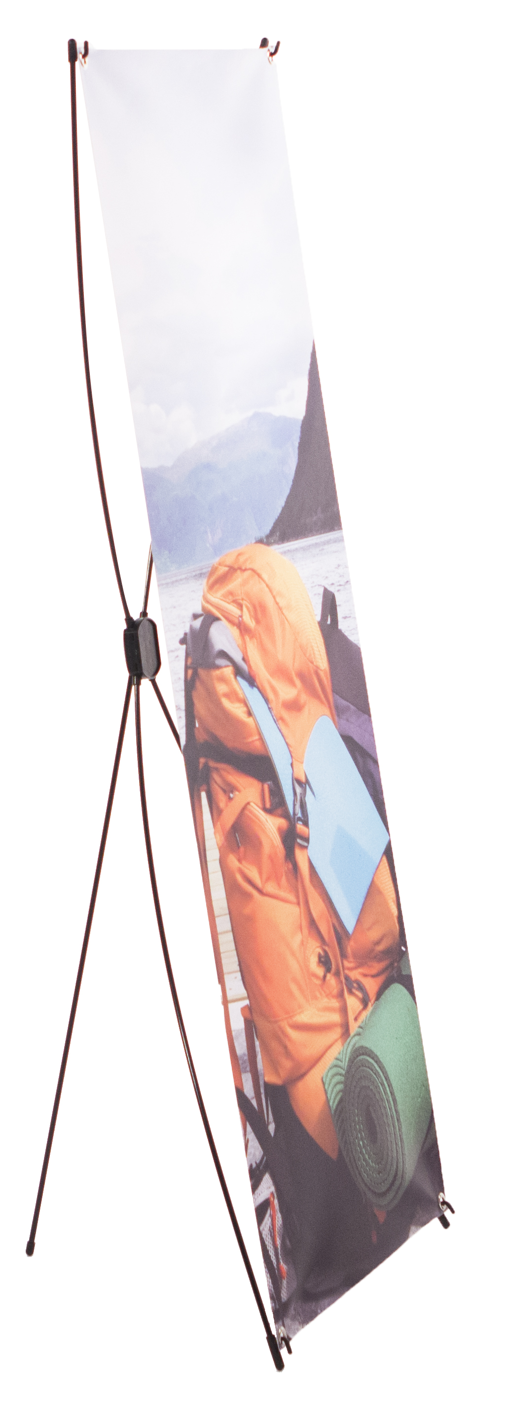 Bannerdisplay X-Form Budget mobil I