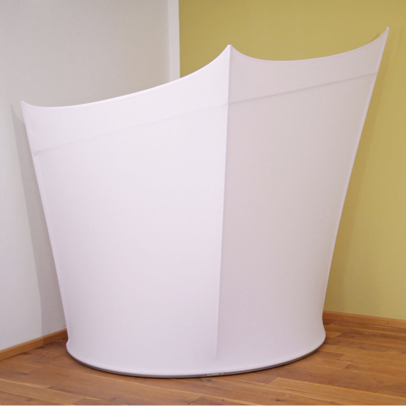 Stellwand 3in1 halbrund