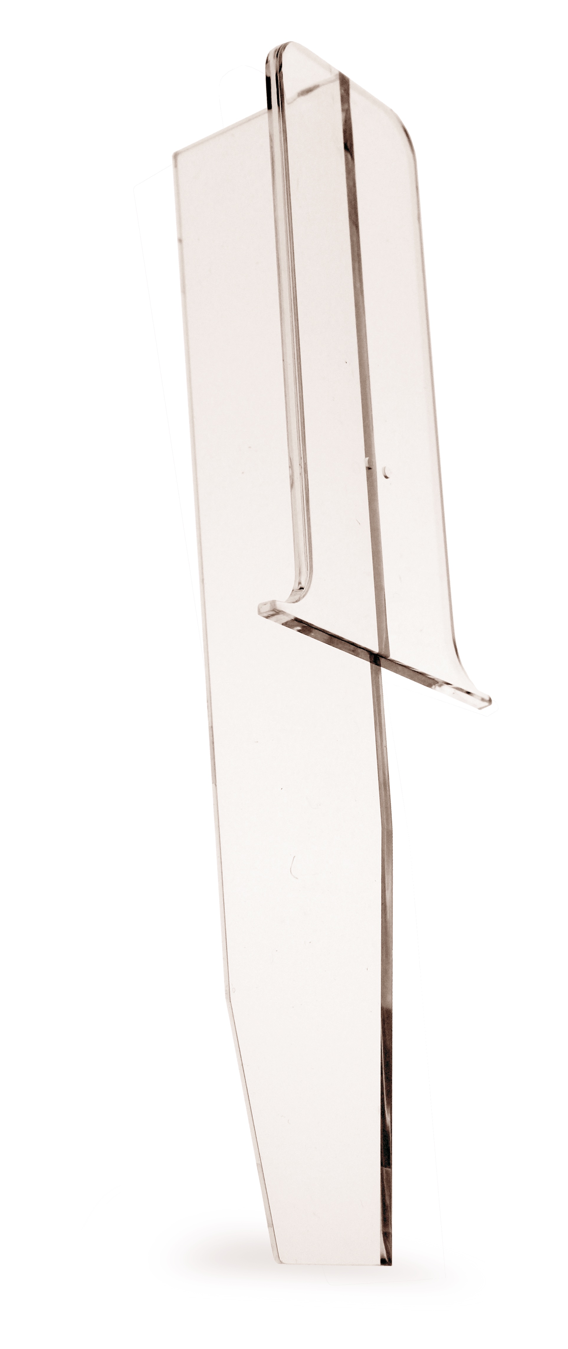 Prospekthalter Wand 1fach mit Fuß