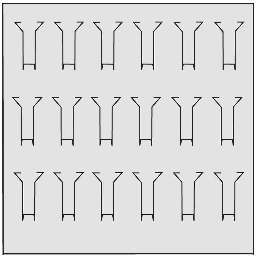 Prospekthalter Wand MULTI II
