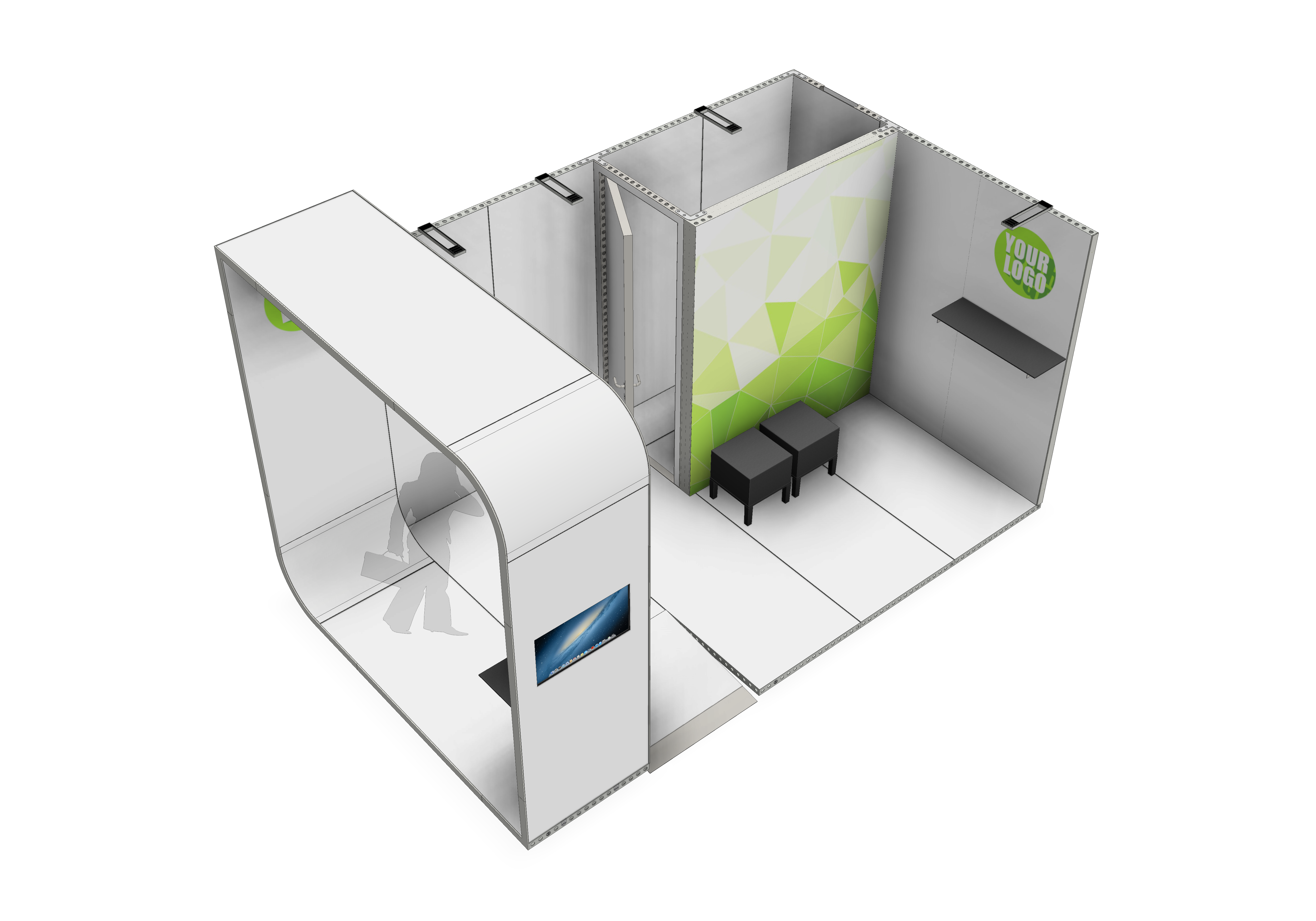 Messestand beMatrix Delux Pack | Erweiterungspaket 2