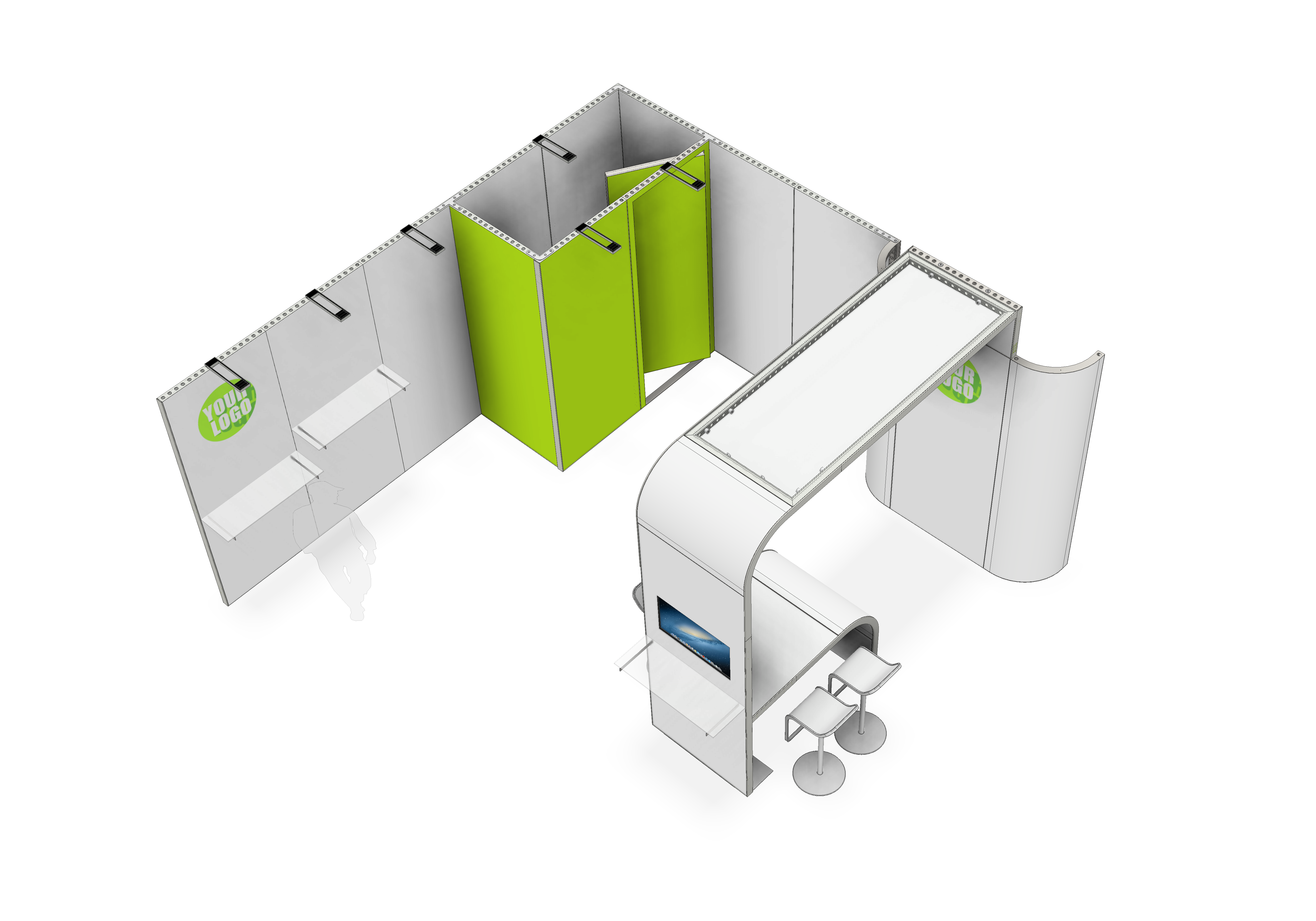 Messestand beMatrix Extra Pack | Erweiterungspaket 1