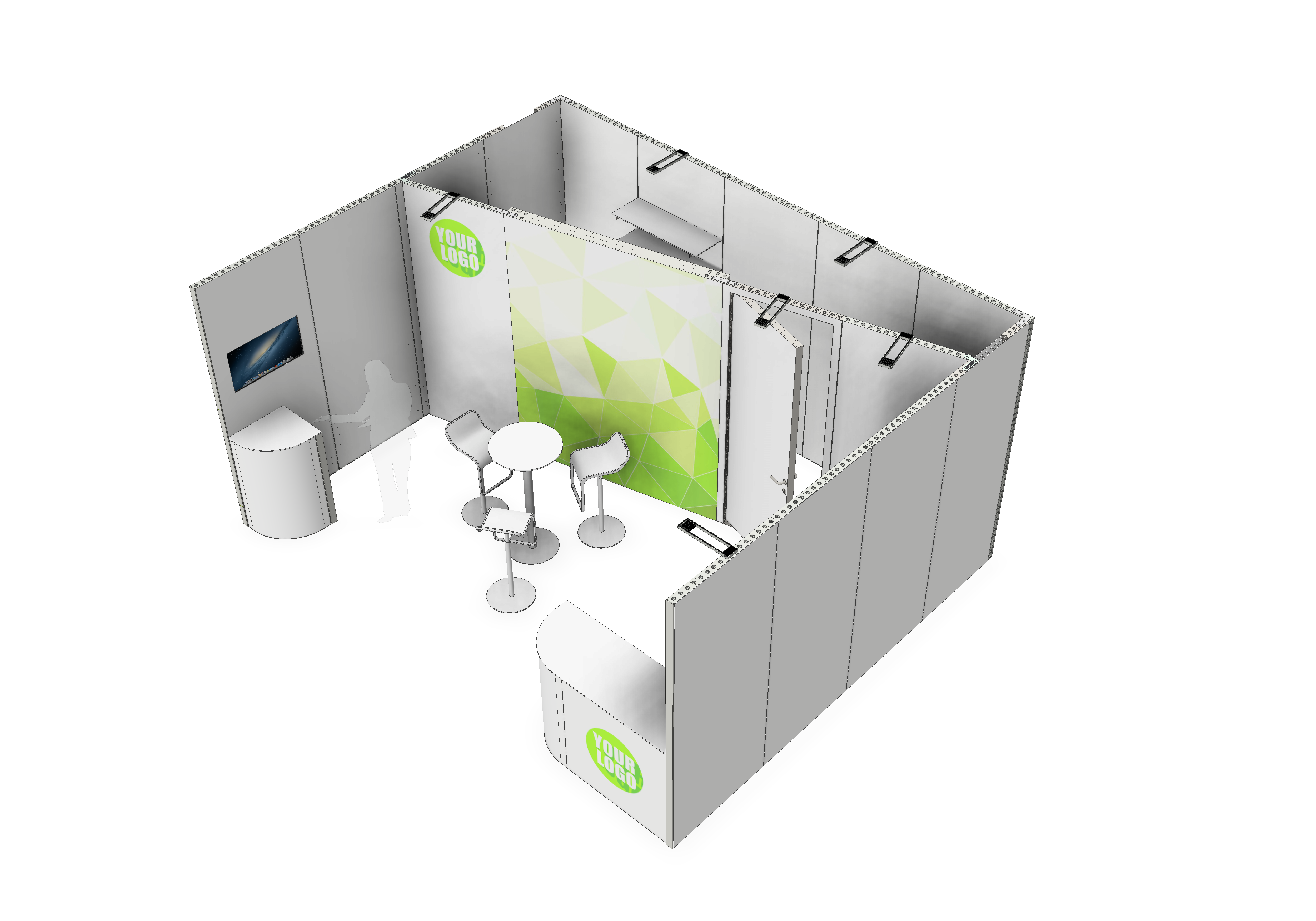Messestand beMatrix Delux Pack | Erweiterungspaket 2
