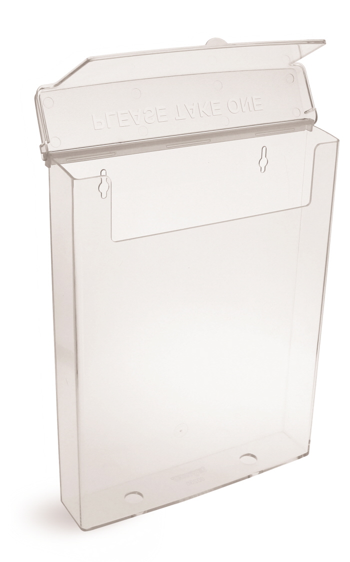 Prospekthalter Wand 1fach Outdoor