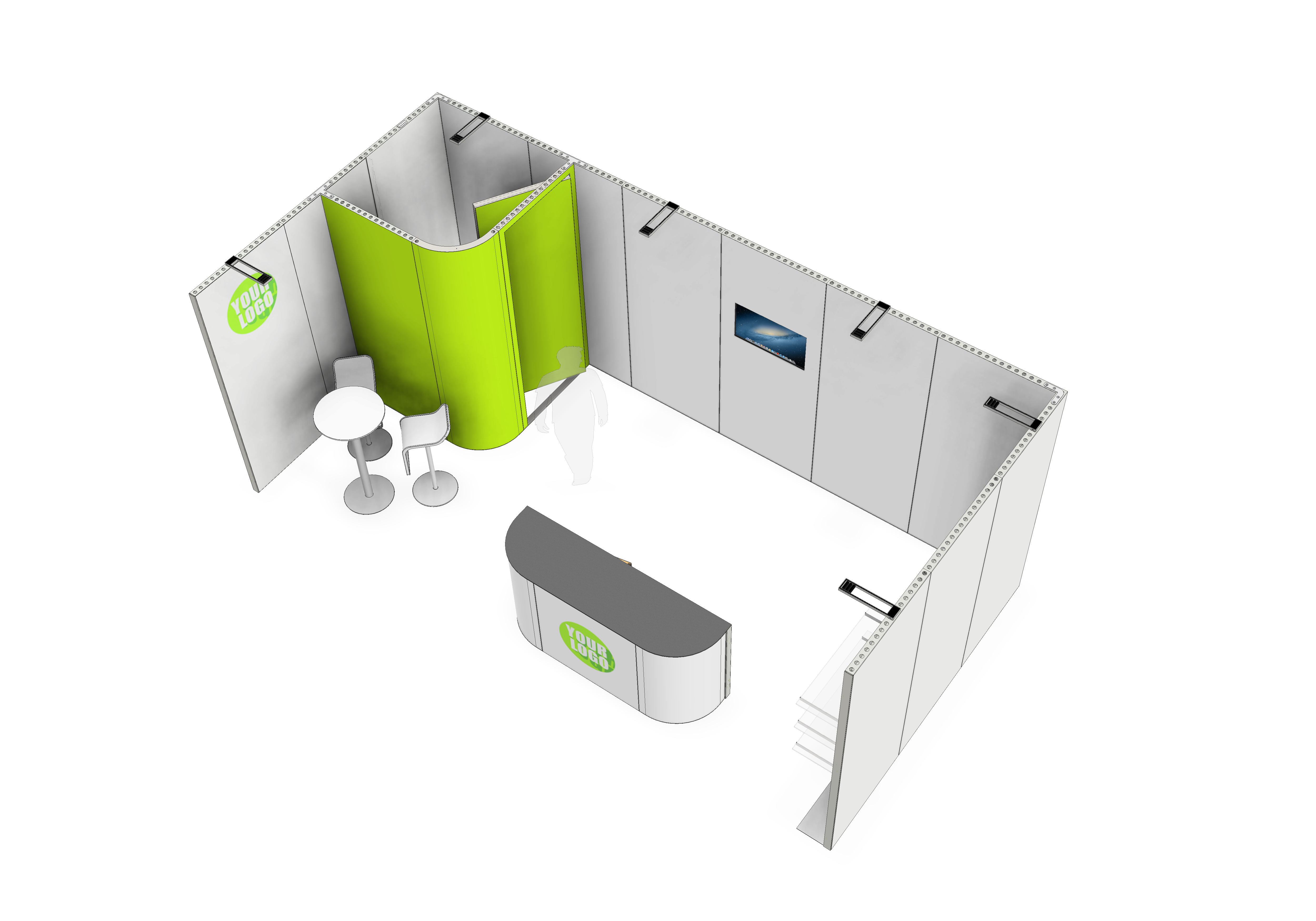 Messestand beMatrix Extra Pack | Erweiterungspaket 1