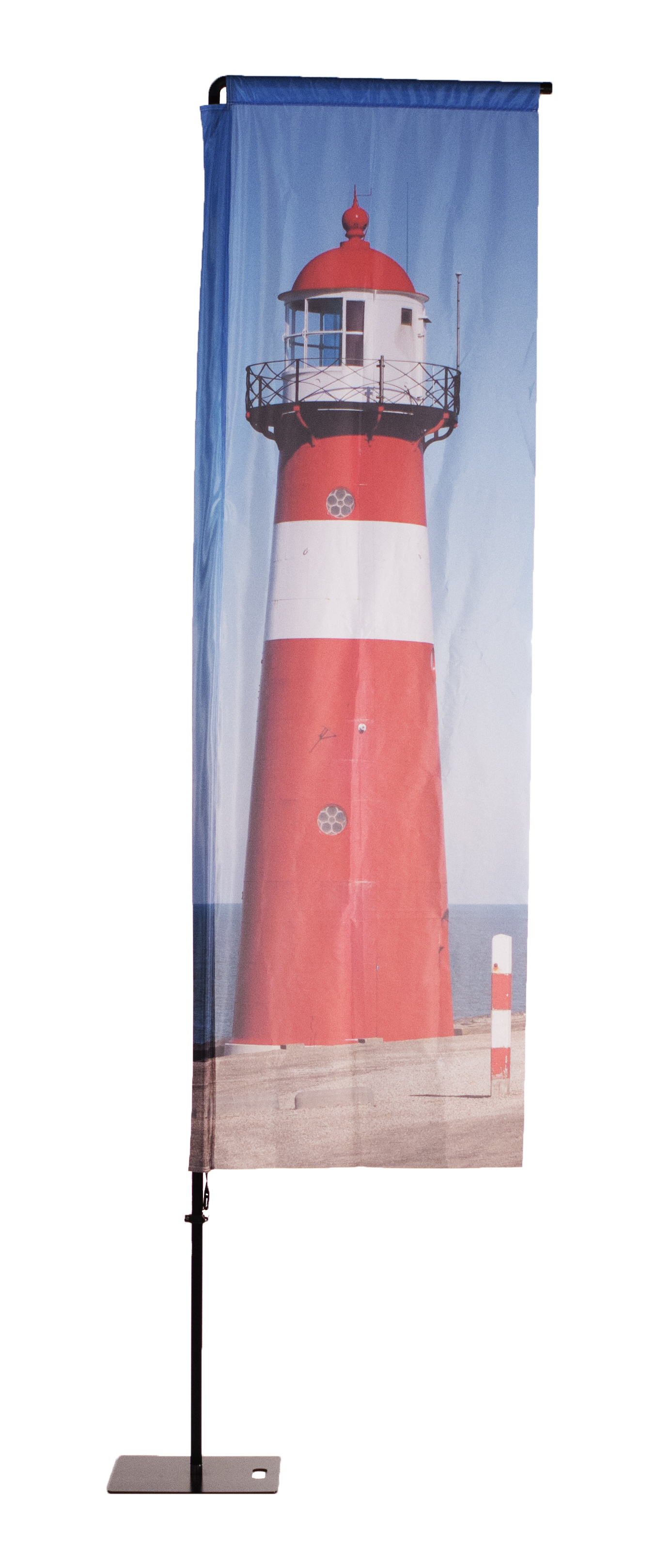 Beachflag Aluminium mobil III