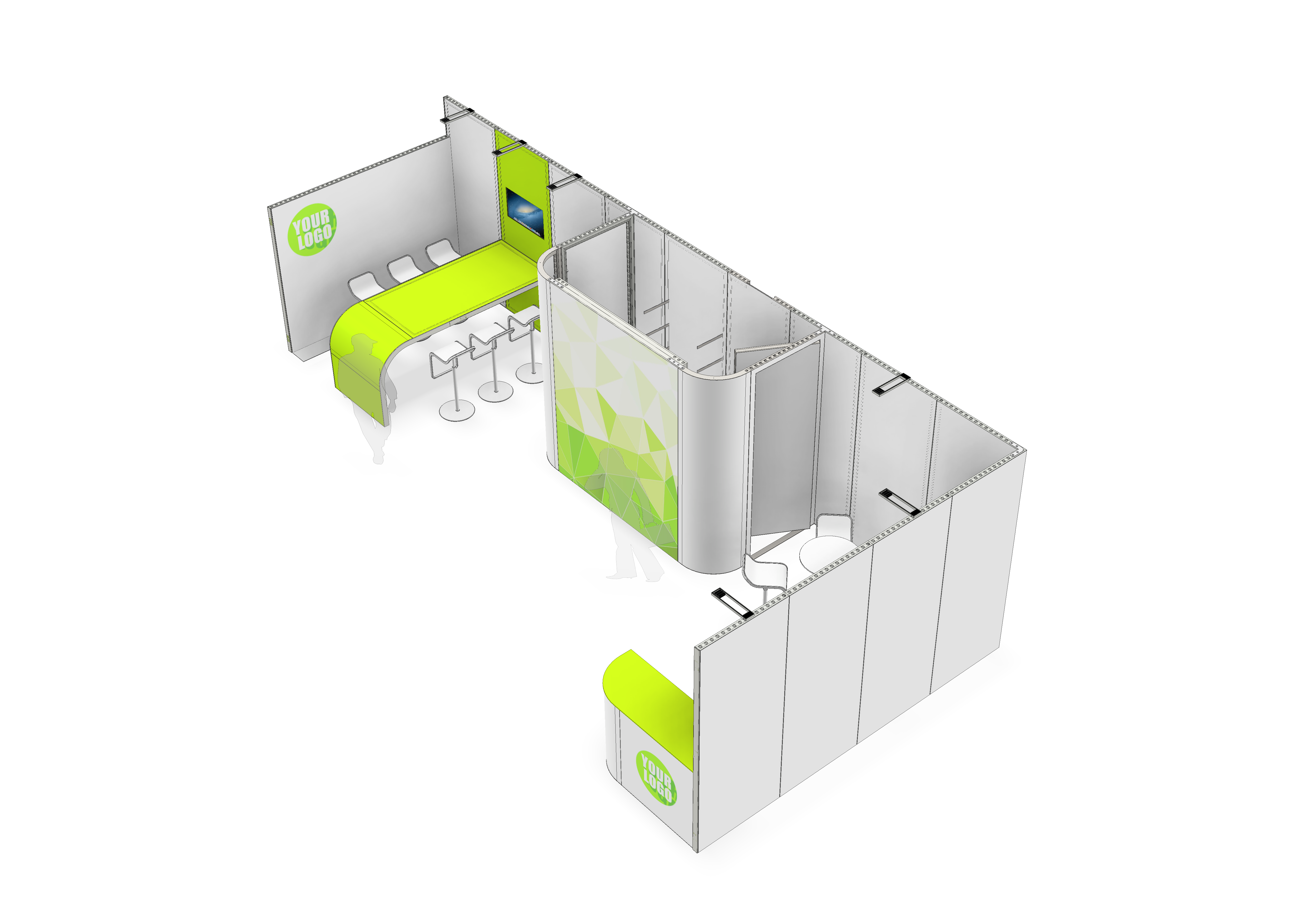 Messestand beMatrix Delux Pack | Erweiterungspaket 2