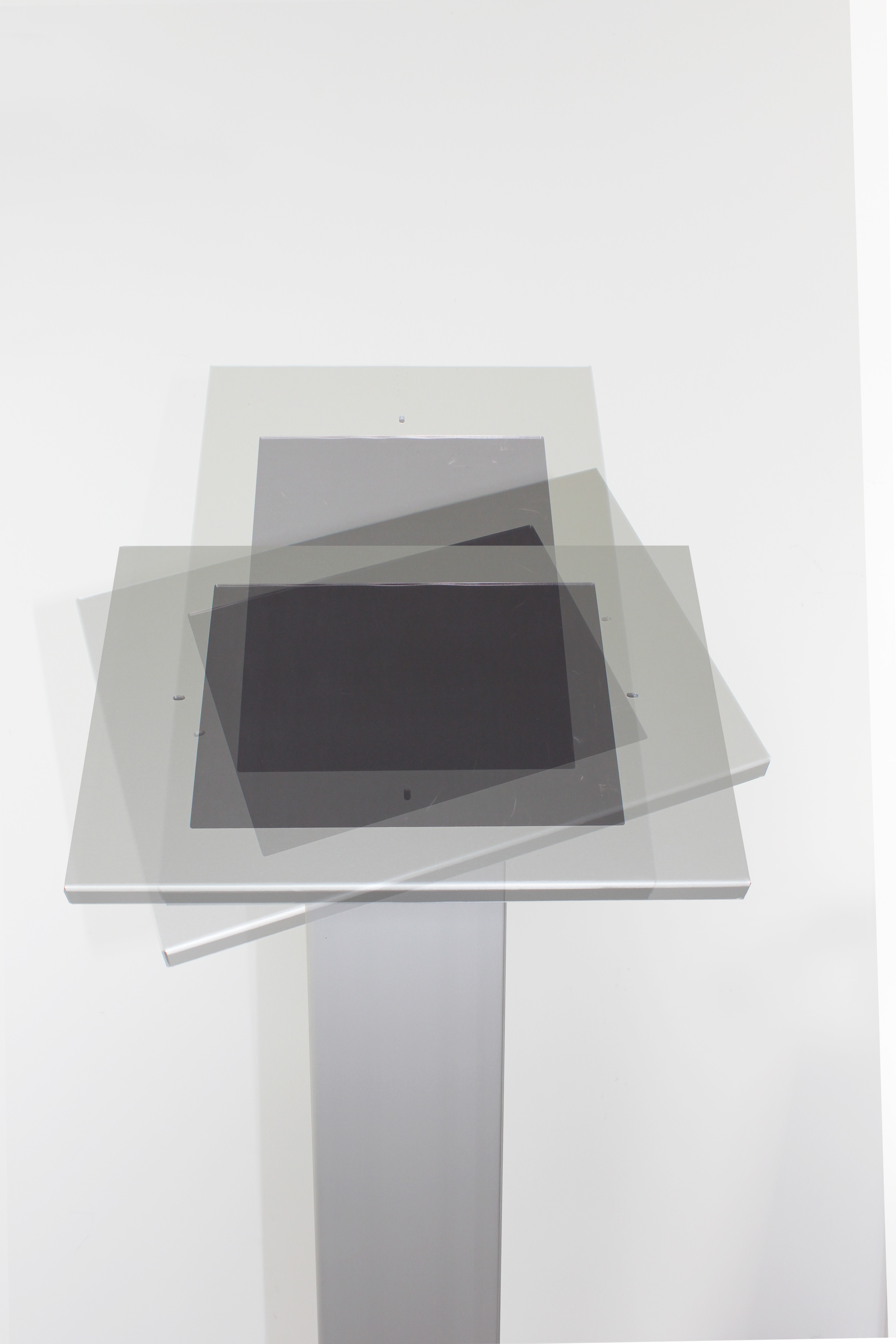 Bodenaufsteller iPad padline silber