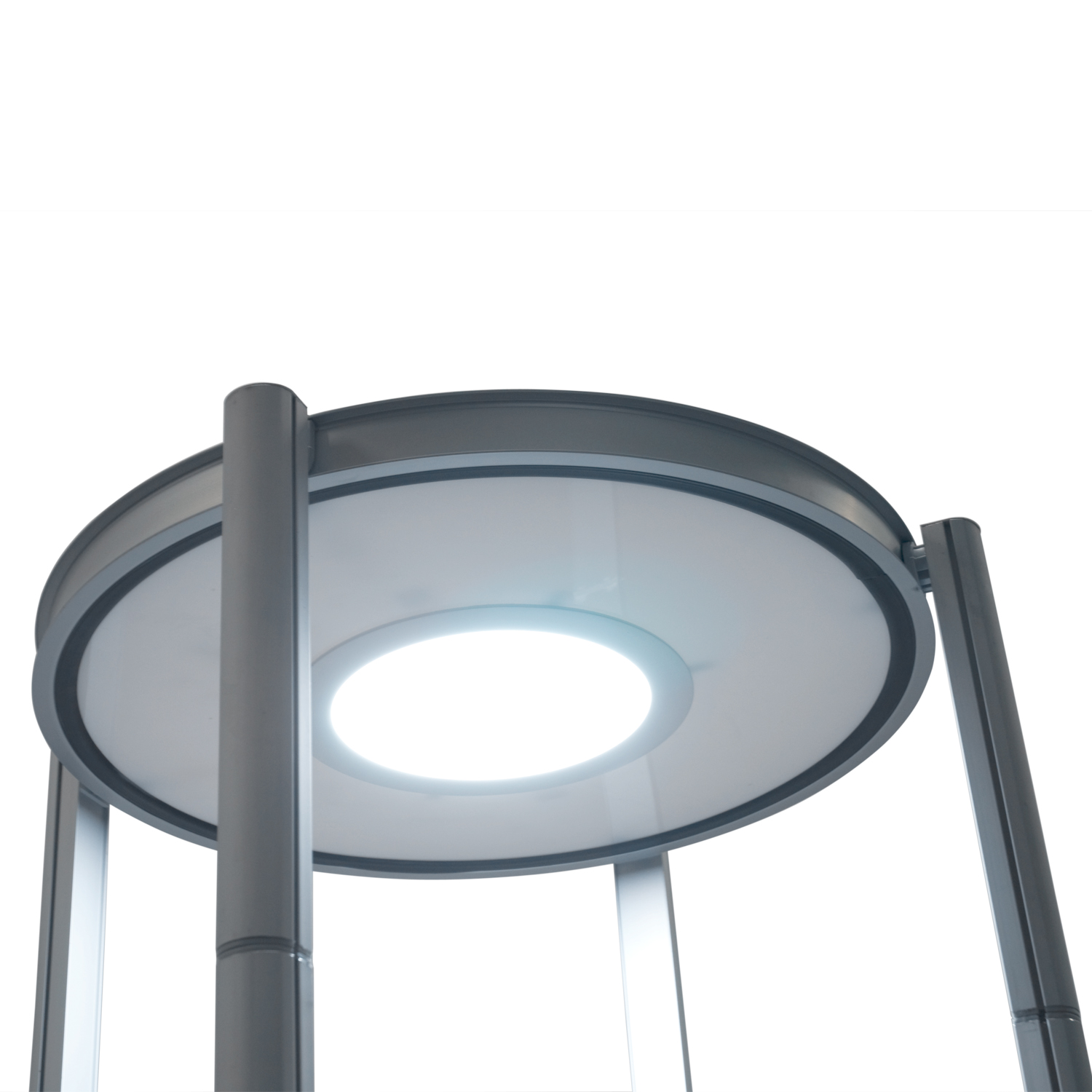 Bodenvitrine mobil | Säule 2000 LED