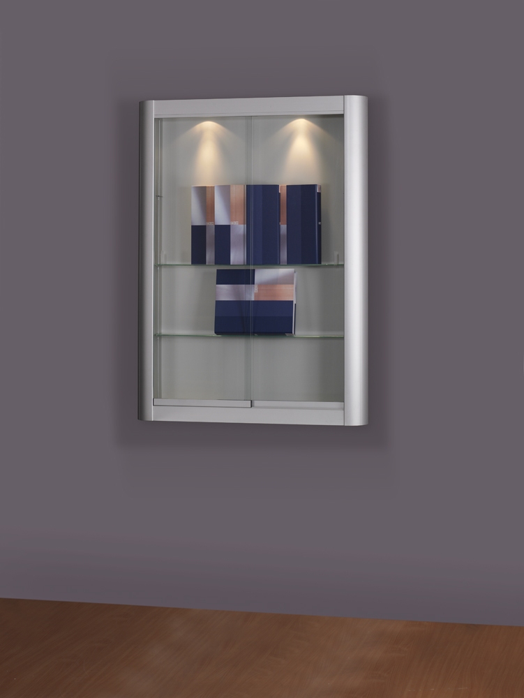 Wandvitrine 150 / 250 Design beleuchtet Decke