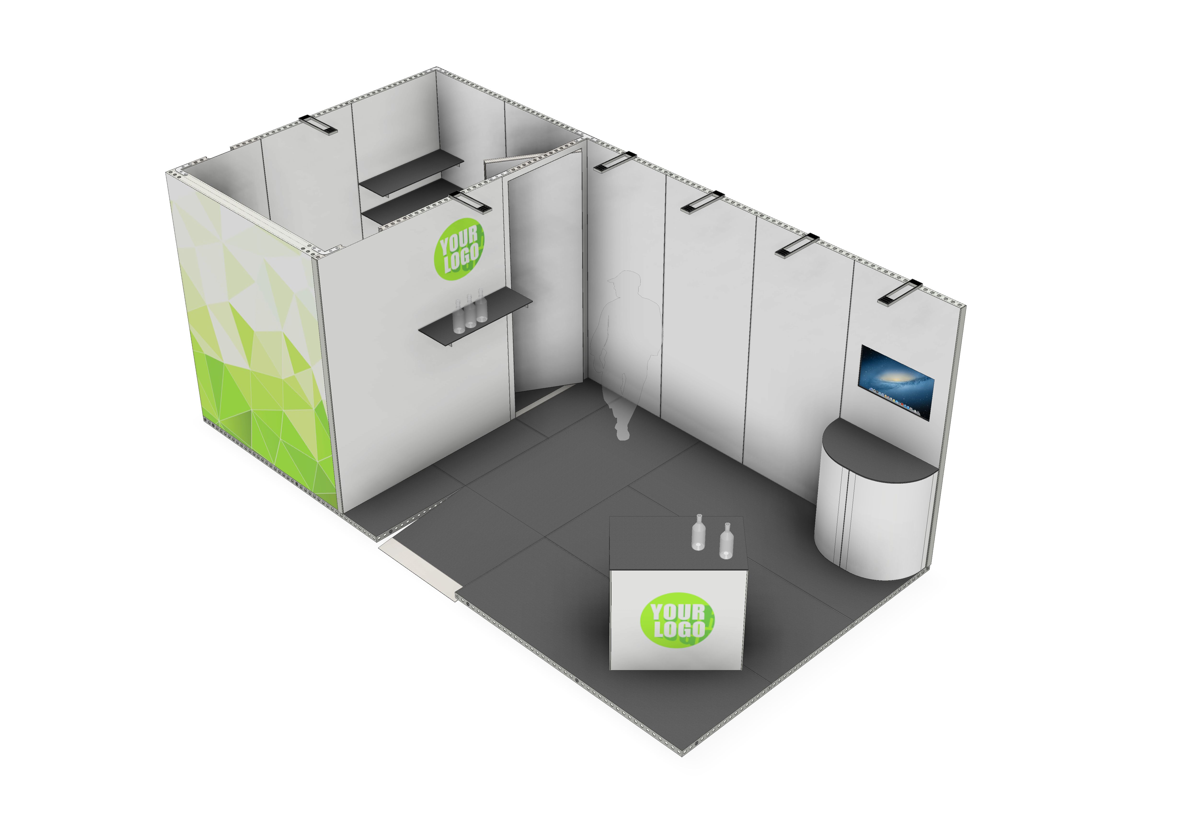 Messestand beMatrix Delux Pack | Erweiterungspaket 2