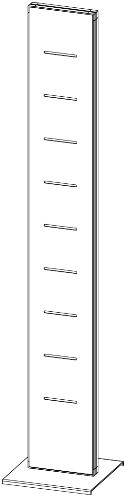 Prospektständer Boden MULTI dacapo ipoint