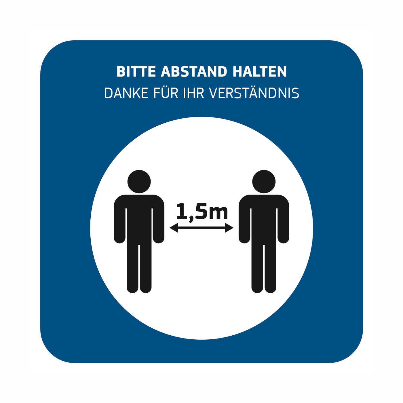 Hinweisschild Husten Niesen Corona Virus Krise