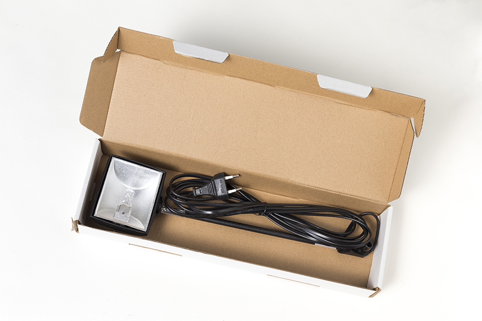 Strahler Halogen für RollUp und Bannerdisplays